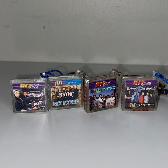 Hit Clips Lot 4x NSYNC It's Gonna Be Me, Bringing' Da Noise, Girlfriend, Celeb - Picture 1 of 4